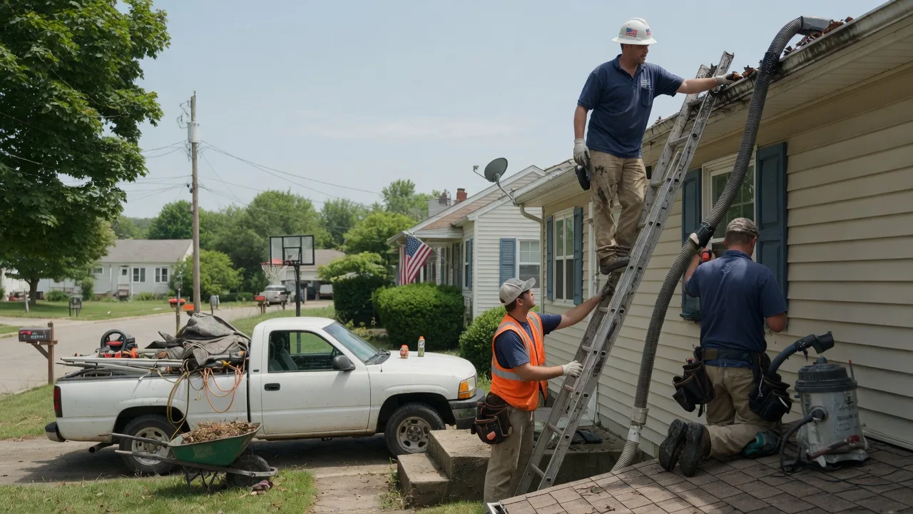 Gutter Installation in Lamoure, ND near me